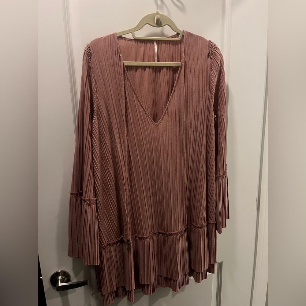 Free People, mauve dress